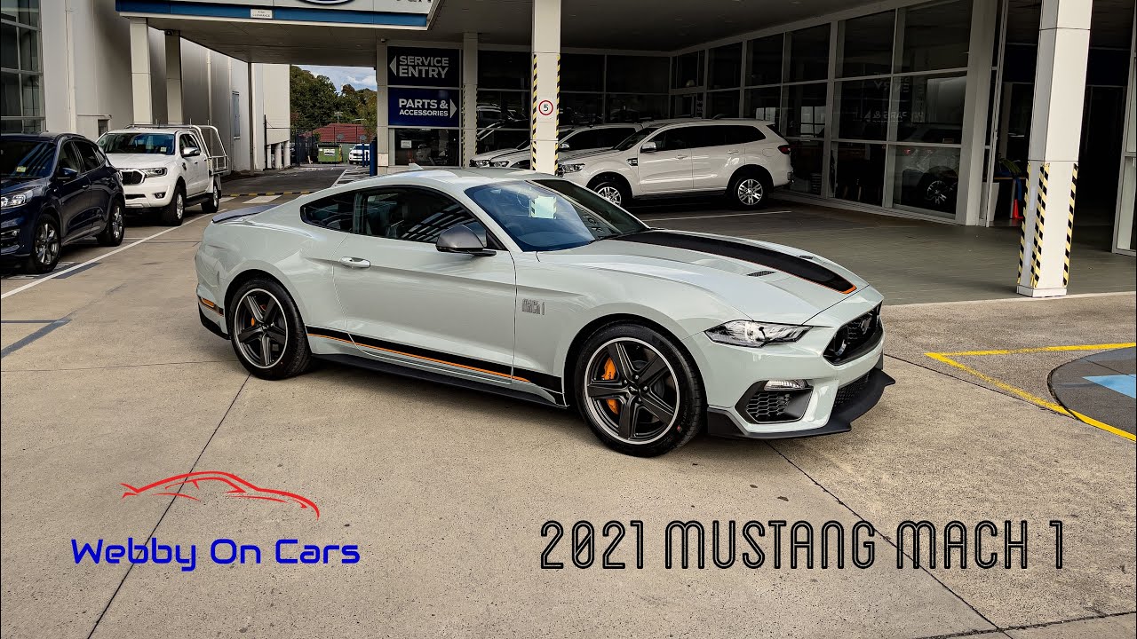 Первый взгляд на Ford Mustang Mach 1 2021 в формате 4K | Webby On Cars #mustangmach1