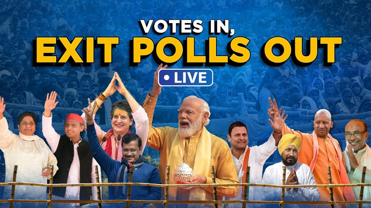 LIVE | Exit Polls 2022: Voting for Elections 2022 wraps up, catch all the numbers on 'Poll of Polls'