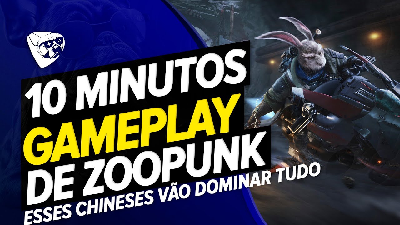 10 MINUTOS DE UM NOVO GAMEPLAY MAIS POLIDO De ZOOPUNK! ESSES CHINESES V&Atilde;O DOMINAR TUDO