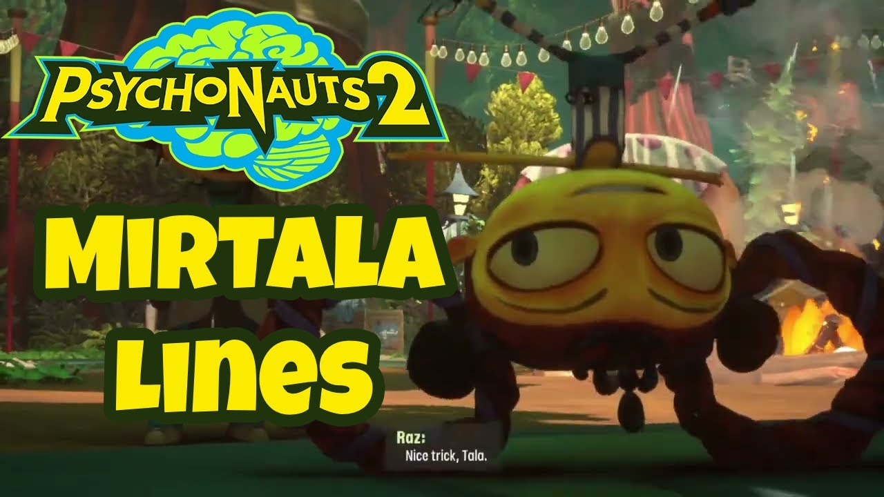 Psychonauts 2 - Mirtala Aquato Voice Lines