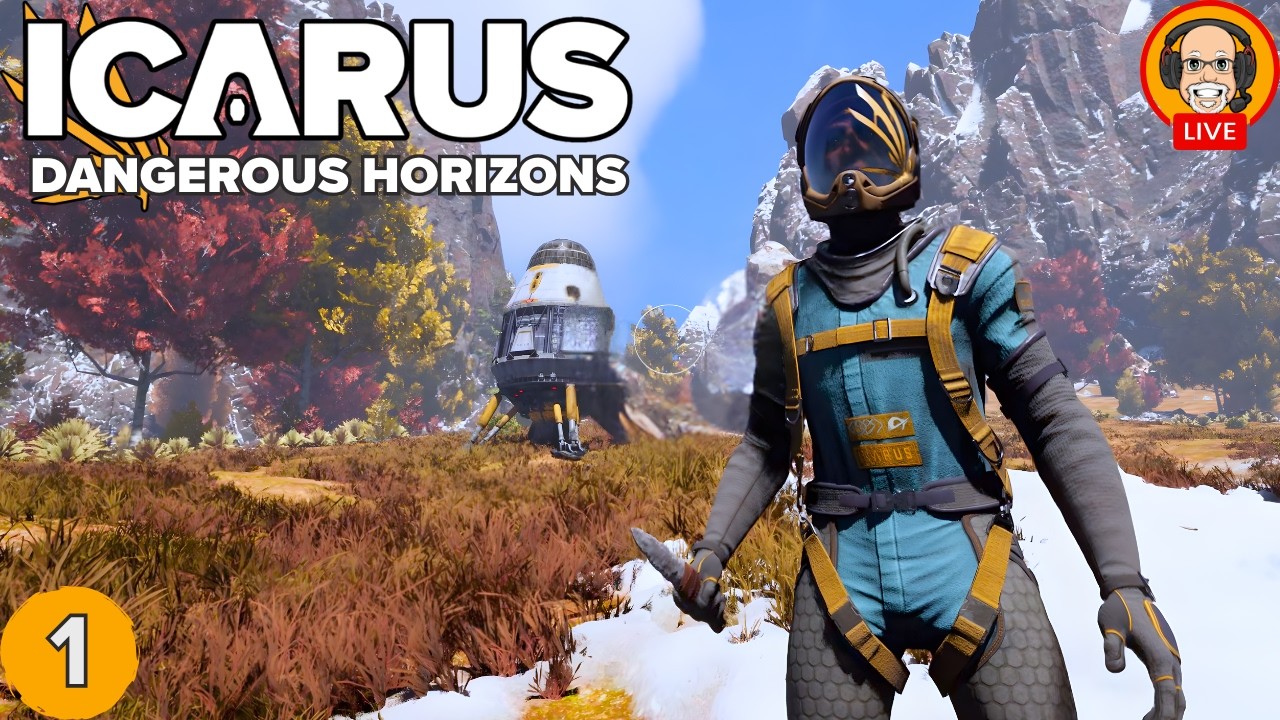 ICARUS : DANGEROUS HORIZONS (EP:01) We Are Dropping Into The Elysium Region (LIVE)
