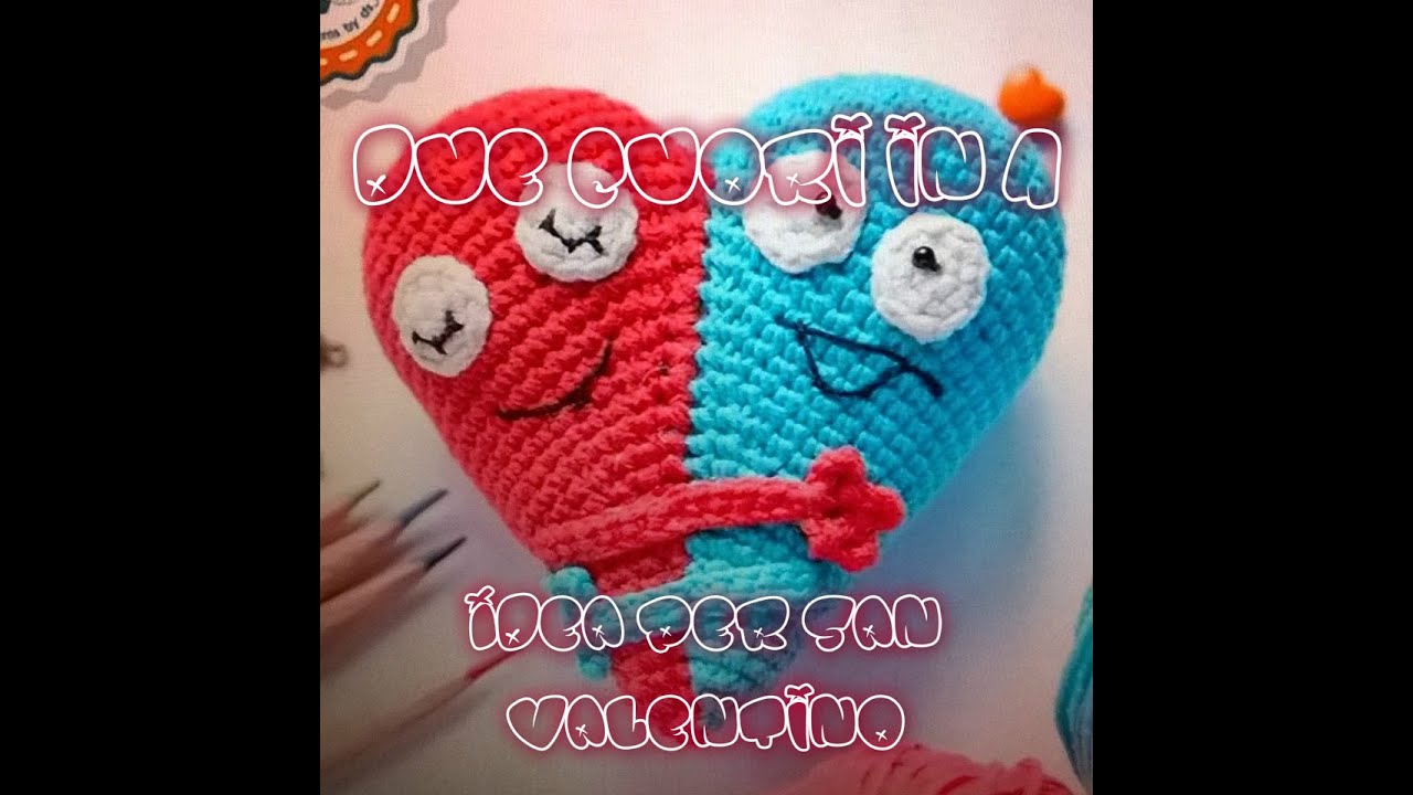 Cuore di San Valentino amigurumi