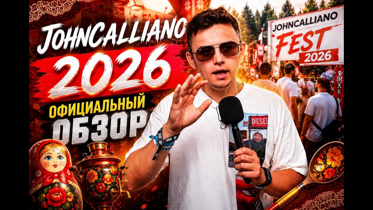 Официальный обзор JohnCalliano FEST 2026.