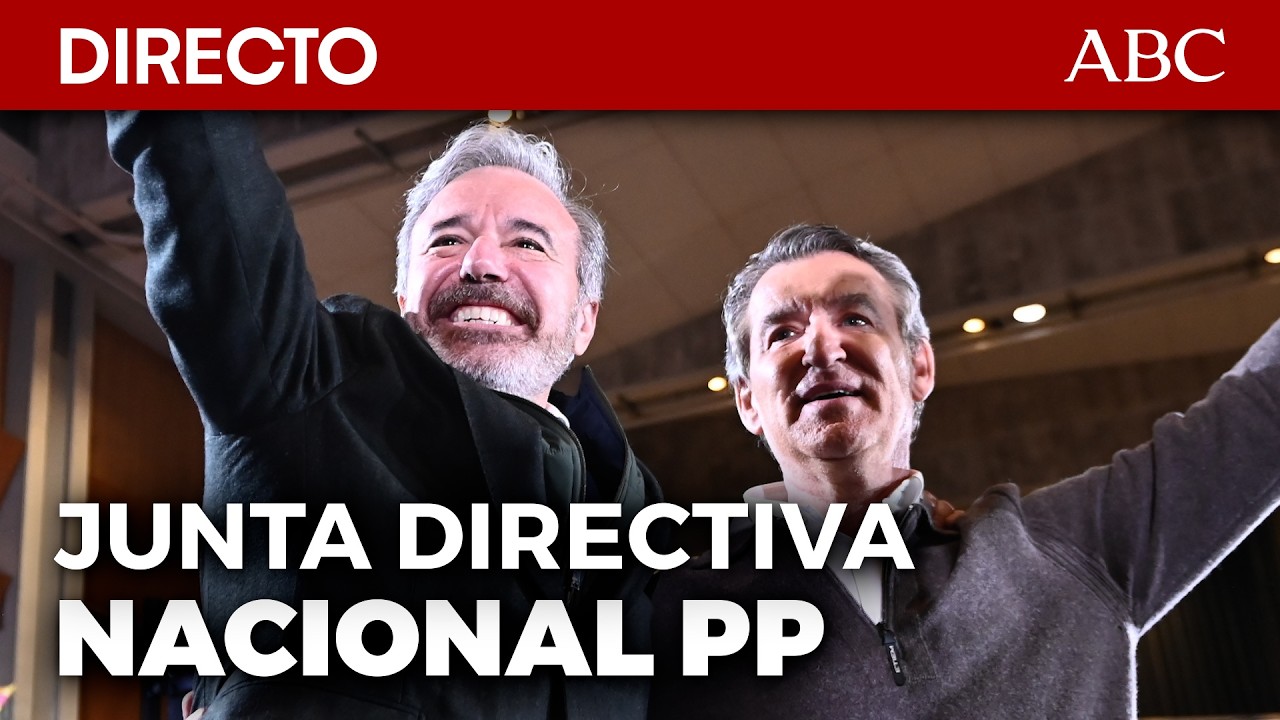🔴DIRECTO | FEIJÓO preside la reunión de la JUNTA DIRECTIVA NACIONAL del PARTIDO POPULAR