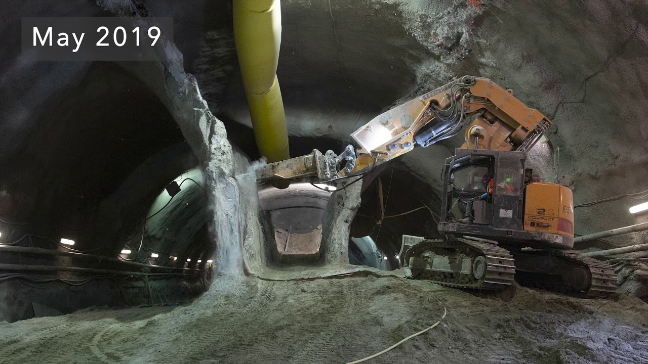 Avenue Station Mining Progress