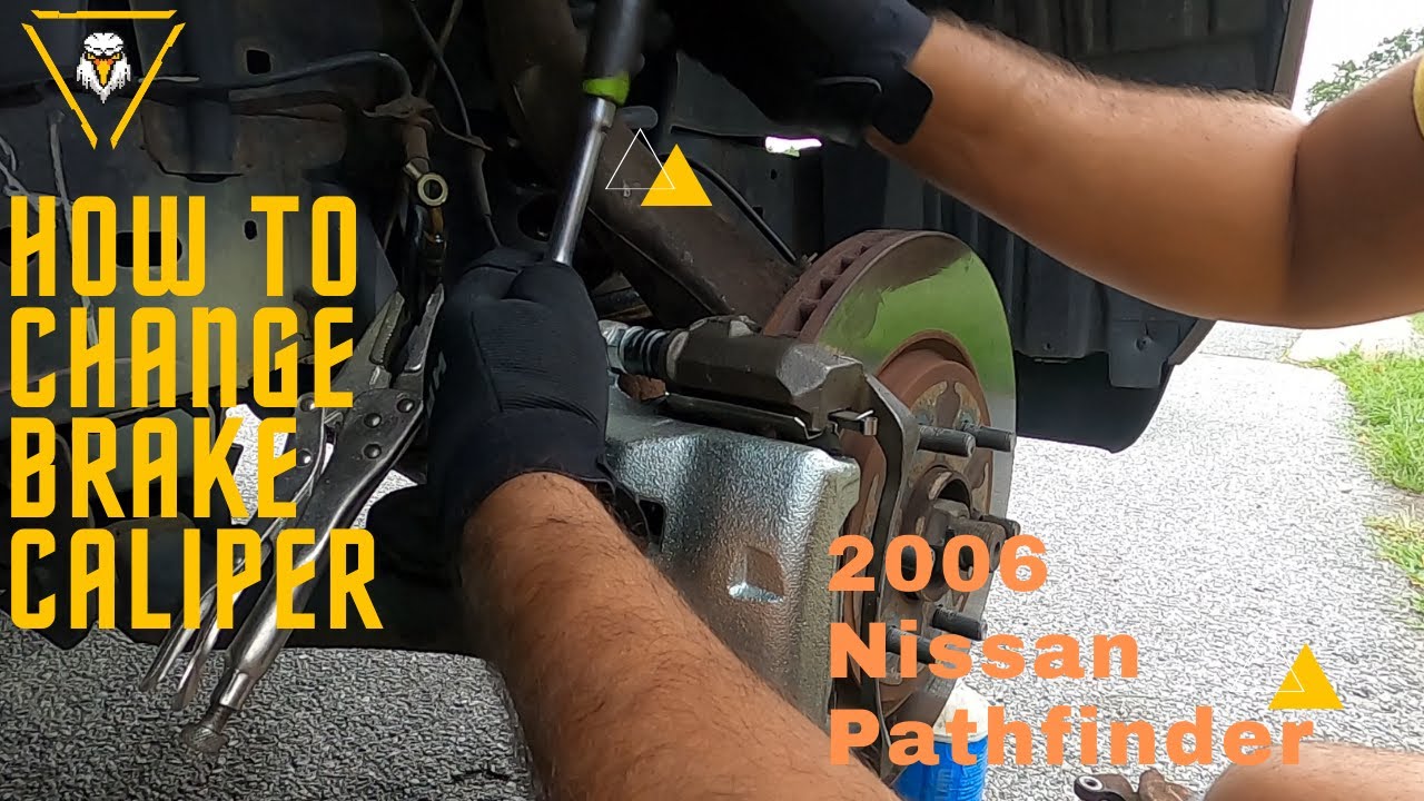 How to replace Front Caliper | 2006 Nissan Pathfinder