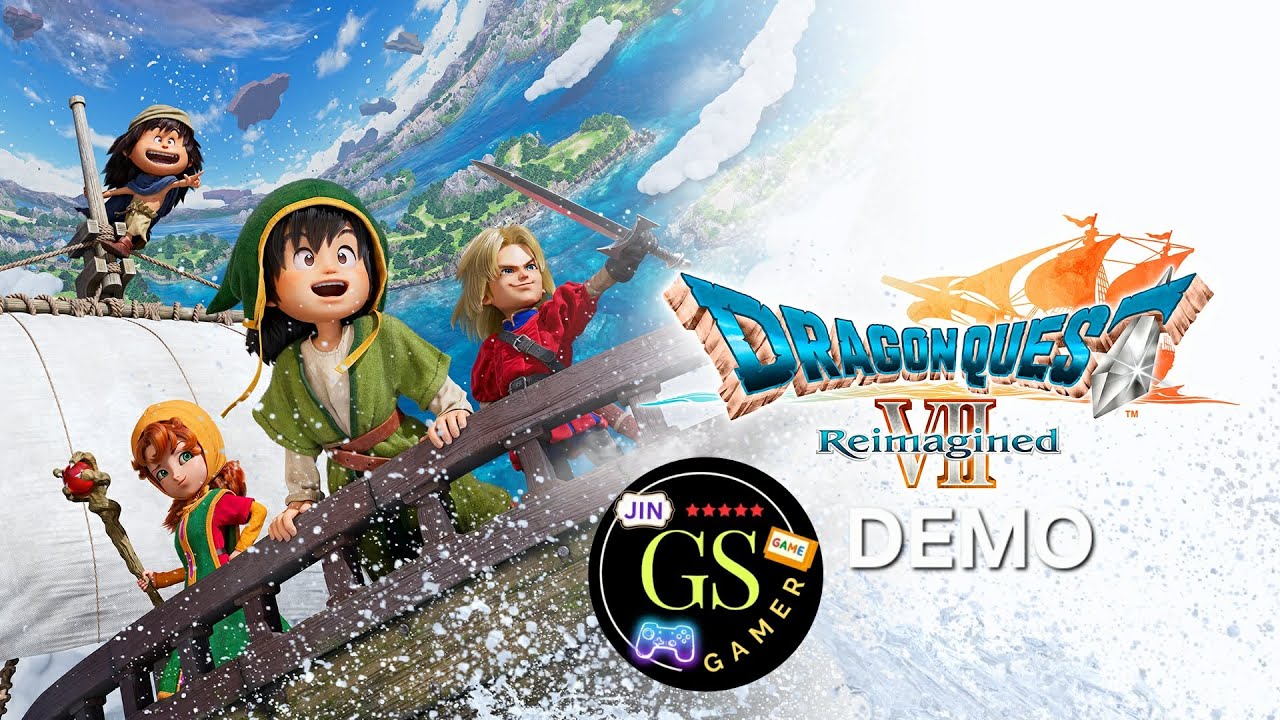 ไลฟ์สดเล่นเกม Dragon Quest 7 Reimagined DEMO