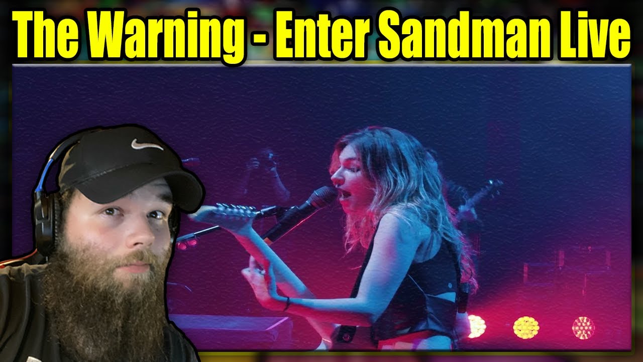 FIRST LISTEN TO: The Warning Enter Sandman Live {REACTION}