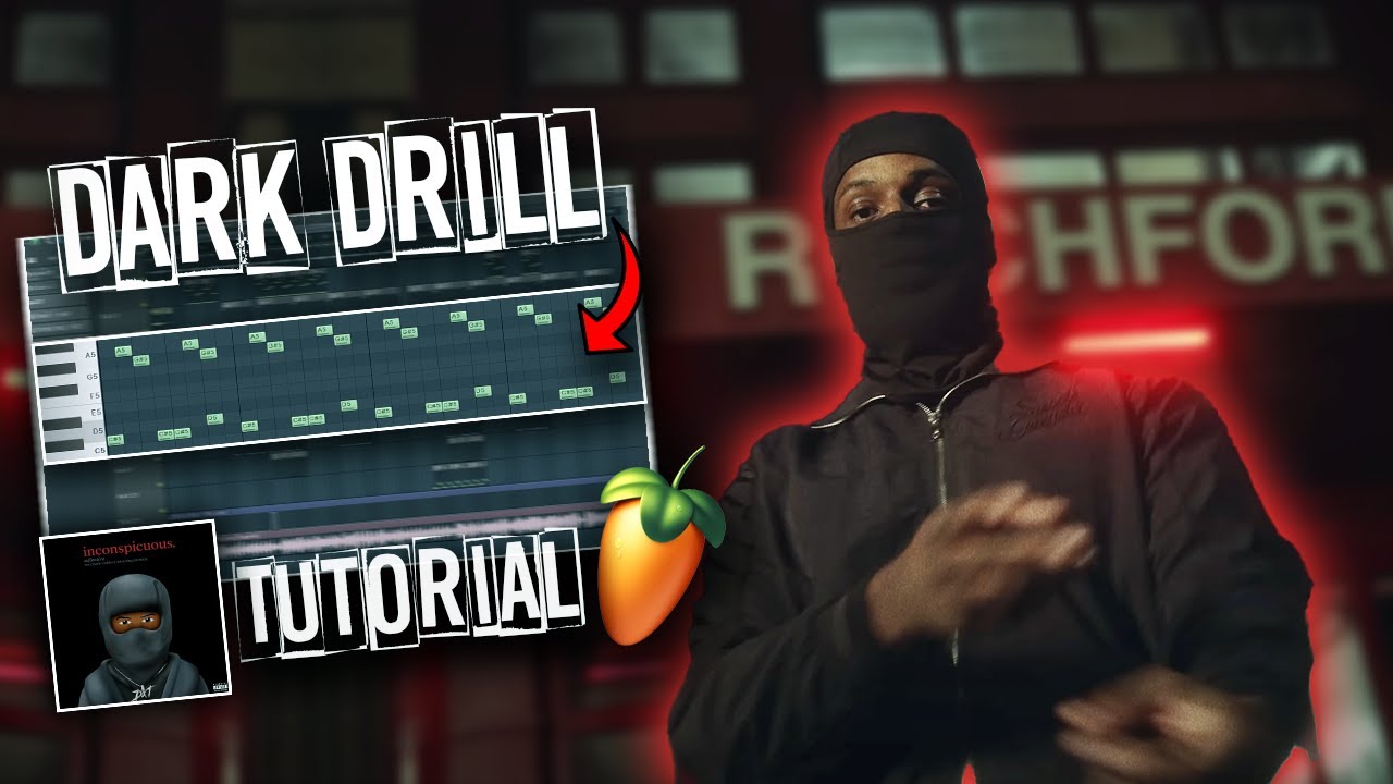 HOW TO MAKE DARK UK DRILL MELODIES!!! (fl studio tutorial)
