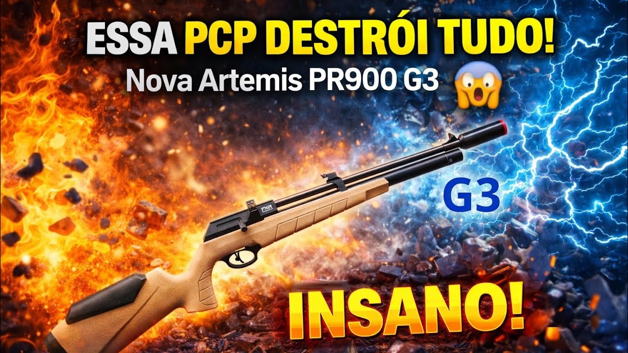 ESSA PCP DESTROI TUDO! 😱 Nova Artemis PR900 G3 (Review Completo)