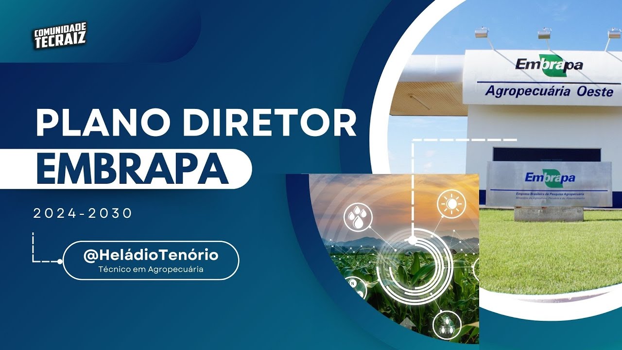 CONCURSO EMBRAPA  | PLANO DIRETOR EMBRAPA 2024/30