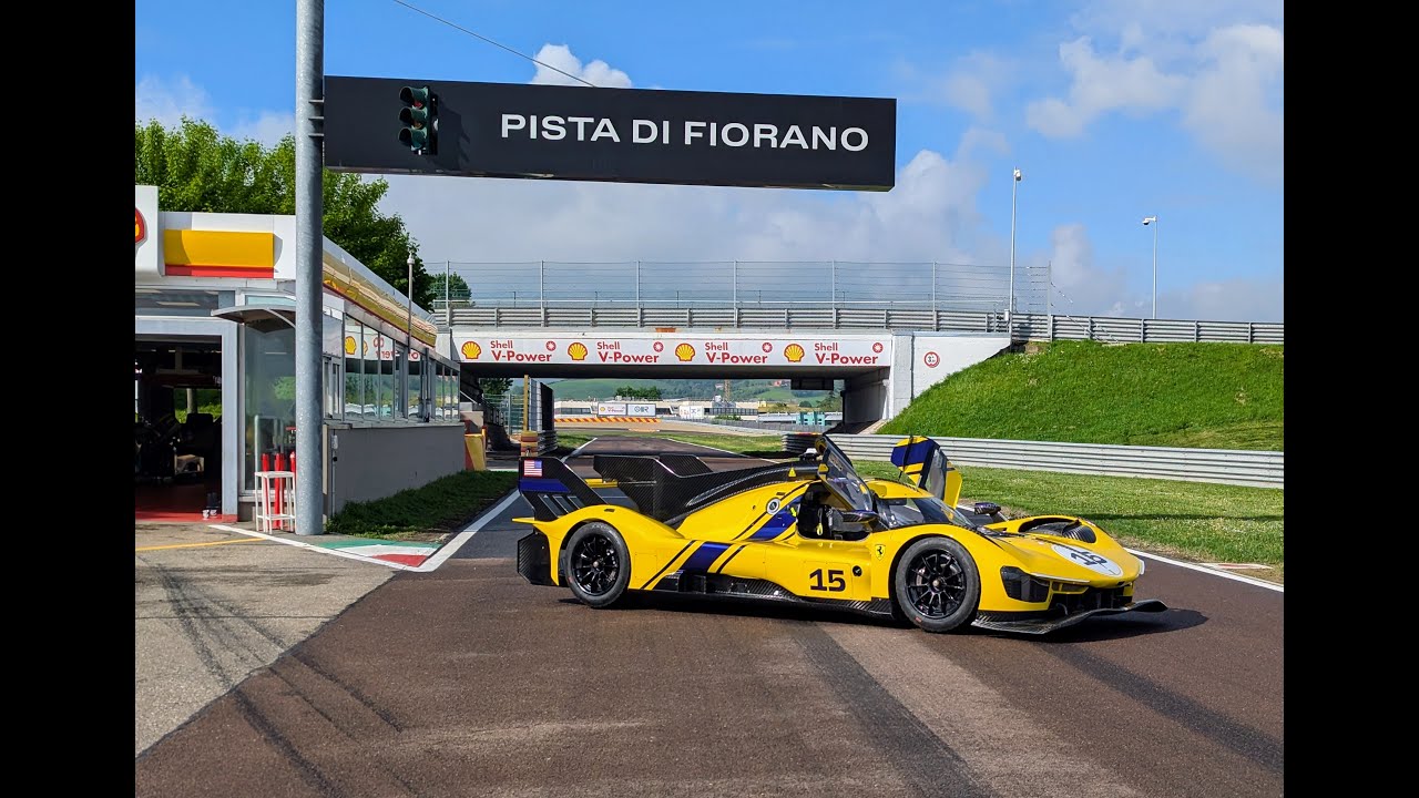 Ferrari 499P Modificata onboard at Fiorano