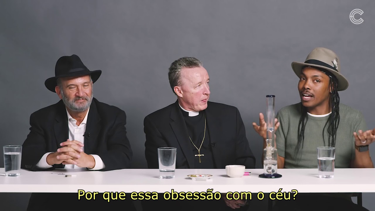 Rabino, Padre e Ateu fumam maconha juntos