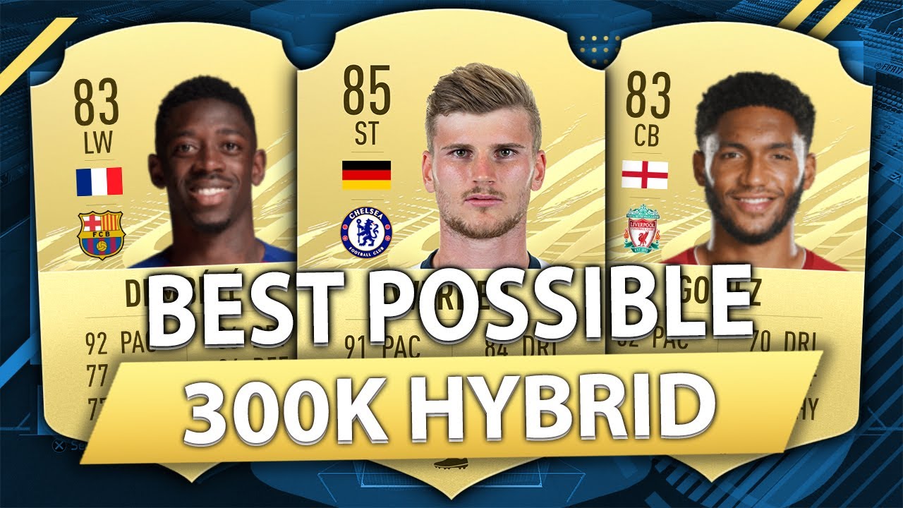 FIFA 21: BEST POSSIBLE 300K SQUAD BUILDER (300K HYBRID)