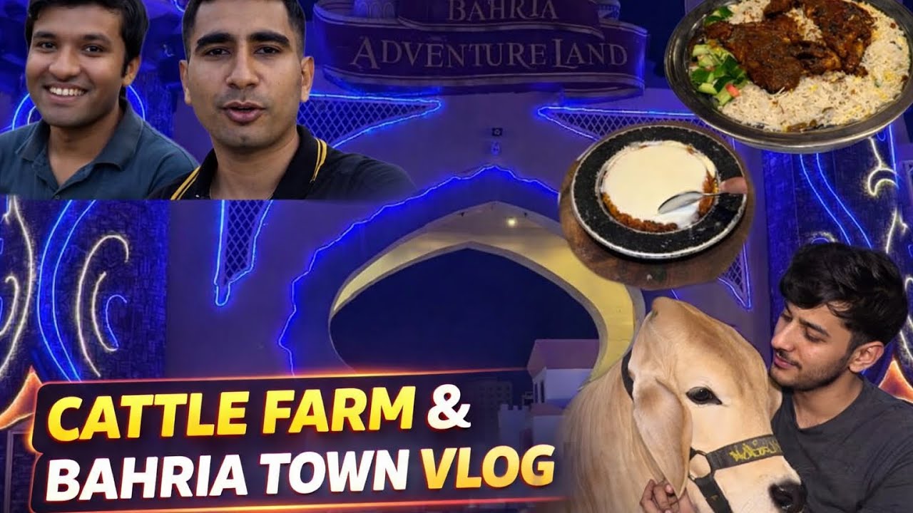  Jameel Memon | Bahria Town Adventure Land | Mandi House | Hamza Aftab