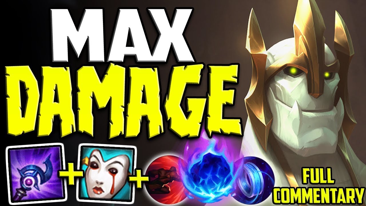 MAX DAMAGE GALIO | THIS IS ACTUALLY INSANE | Galio vs Tryndamere TOP | Commentary S8 Ranked Gameplay