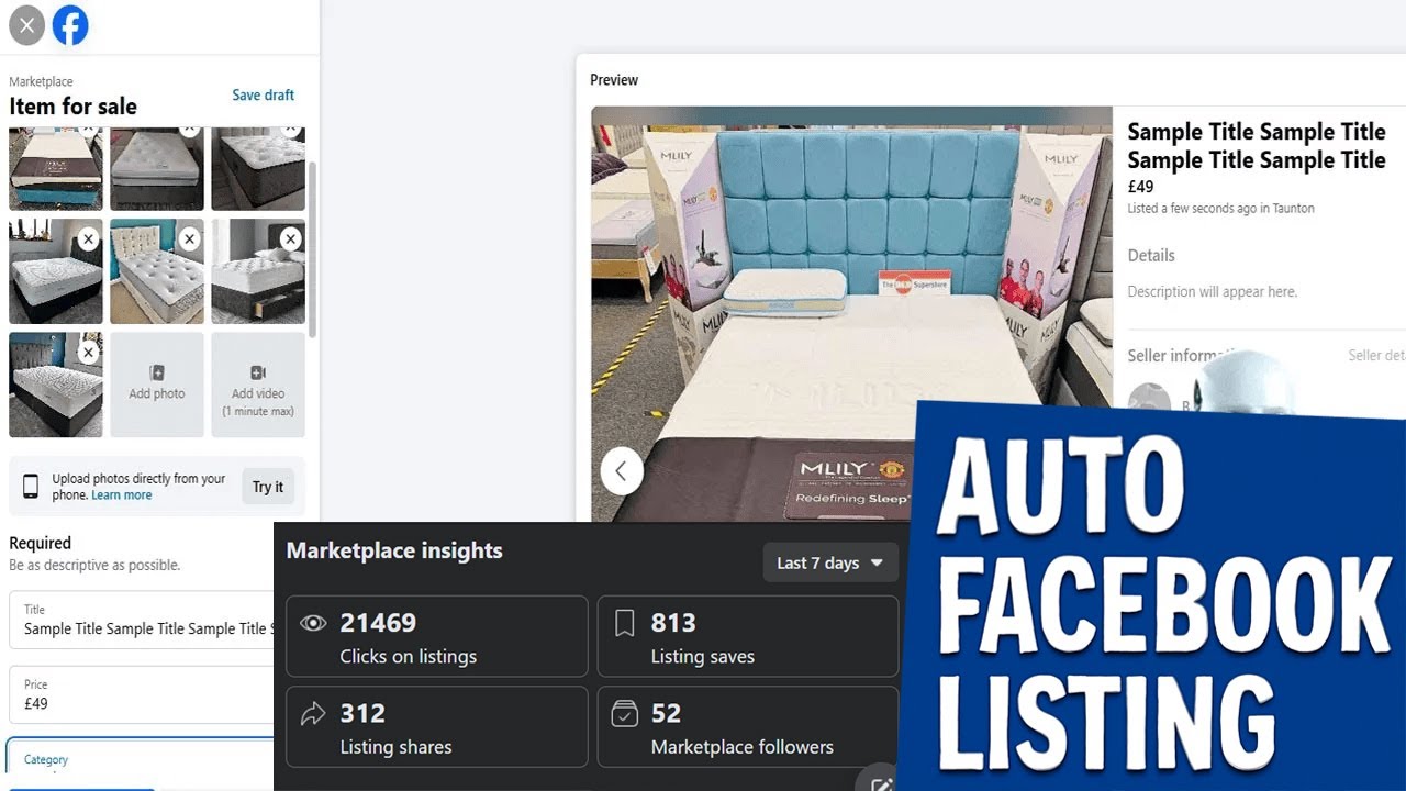 Facebook Marketplace Auto Listing Software | AKVerse Bot