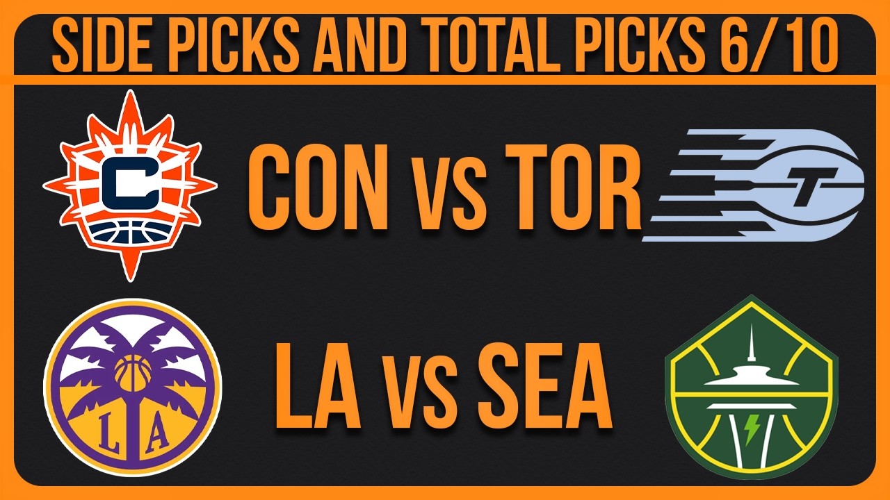 WNBA Picks Today | Best Bets & Predictions Wednesday 6/10/26