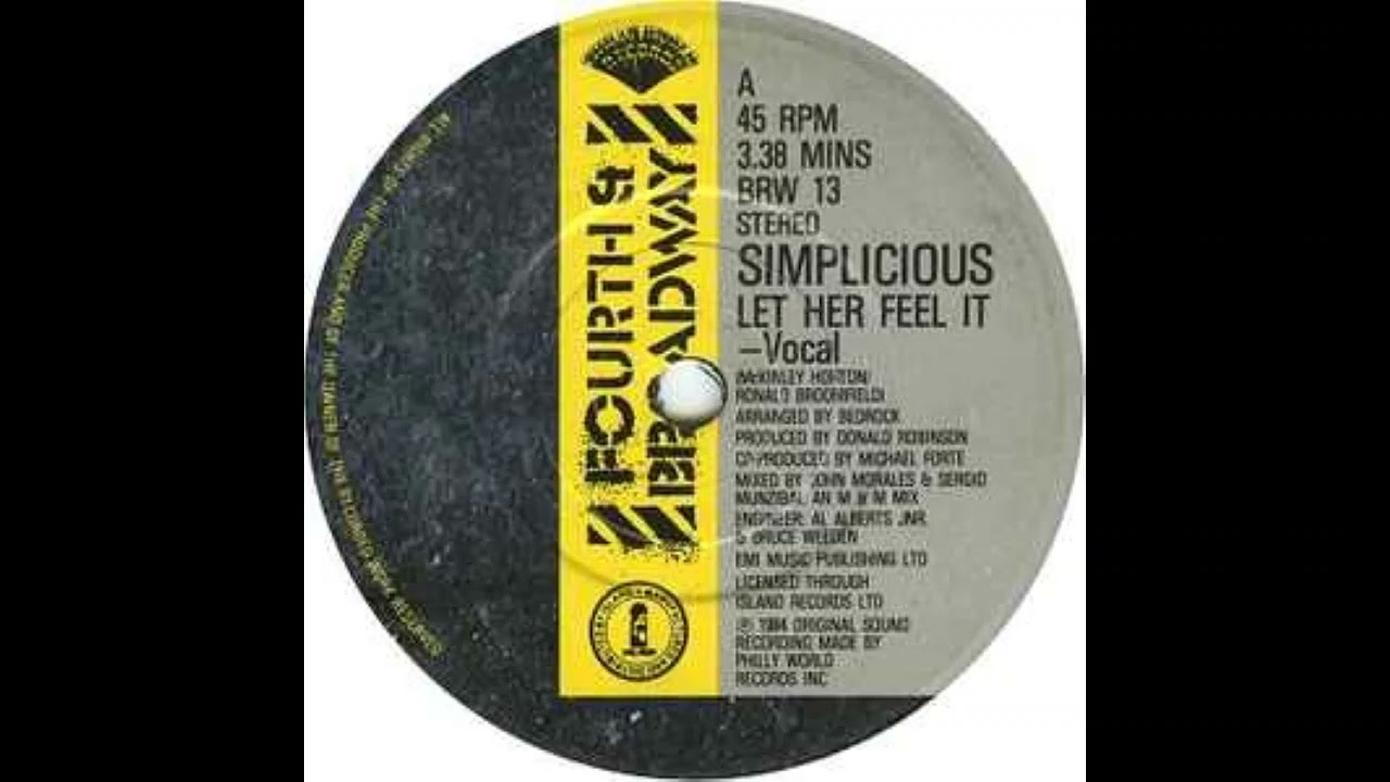 Simplicious - Let Her Feel it (1984)