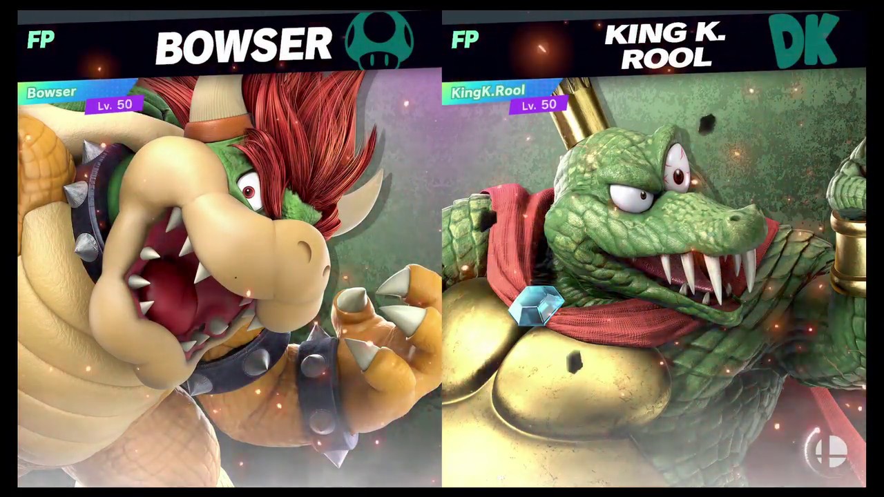 Super Smash Bros Ultimate Amiibo Fights   Request #6526 Bowser vs K Rool