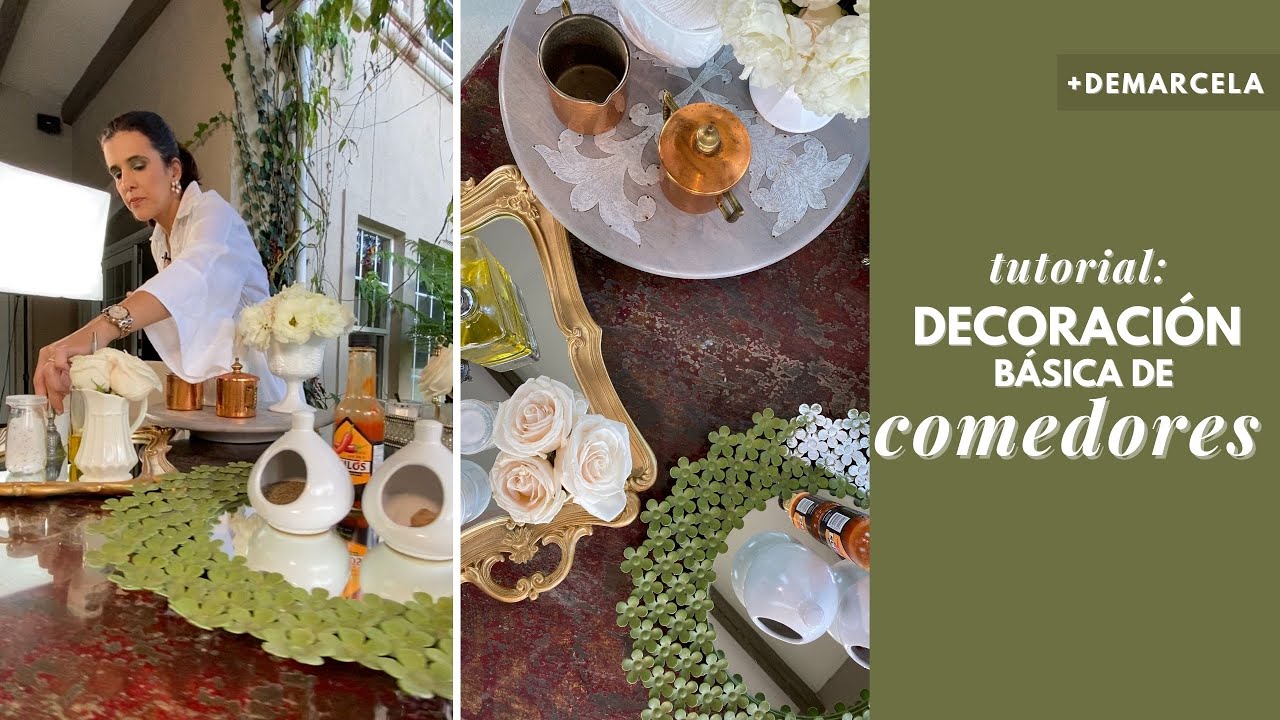 Tutorial: Decoración Básica de Comedores