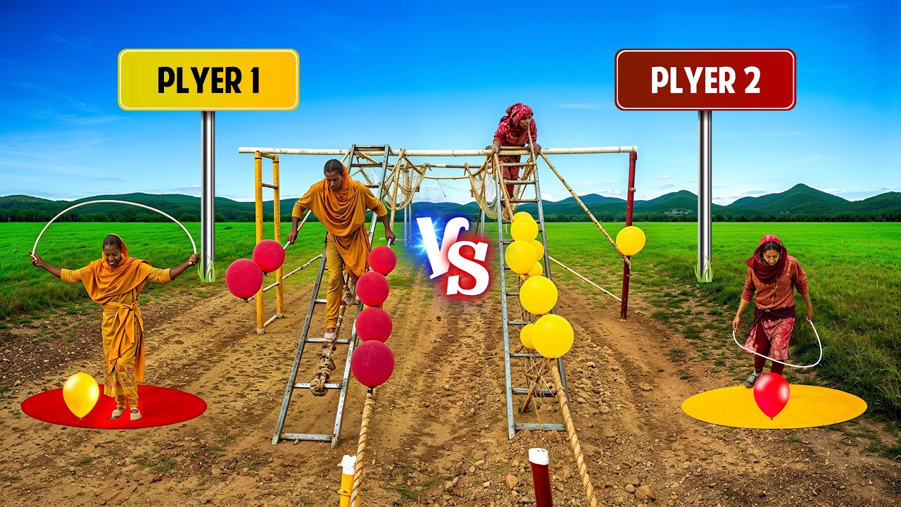 From shaky bridges to final ball drop — one daring move turned the whole game around !