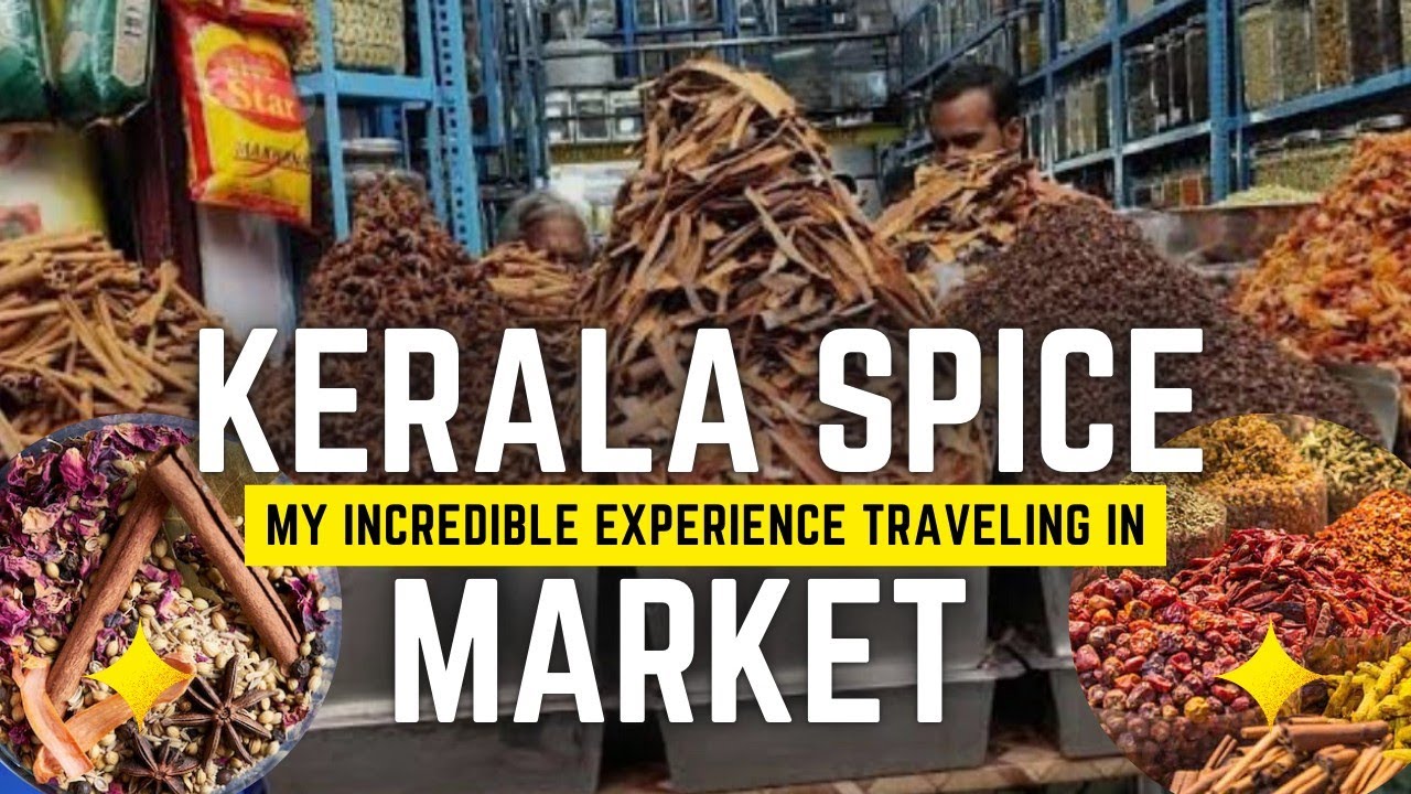 এর্নাকুলাম কেরালার মশলা পাইকারি বাজার Kerala wholesale spice market #kerala #ernakulam 