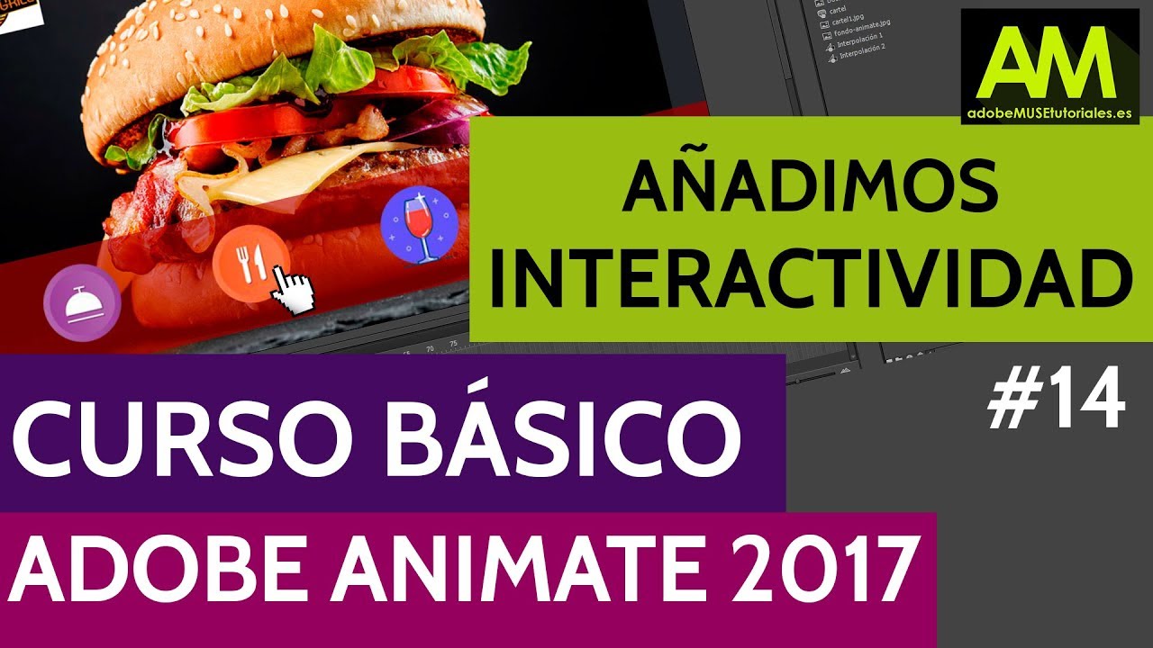 ADOBE ANIMATE CC | AÑADIMOS INTERACTIVIDAD!