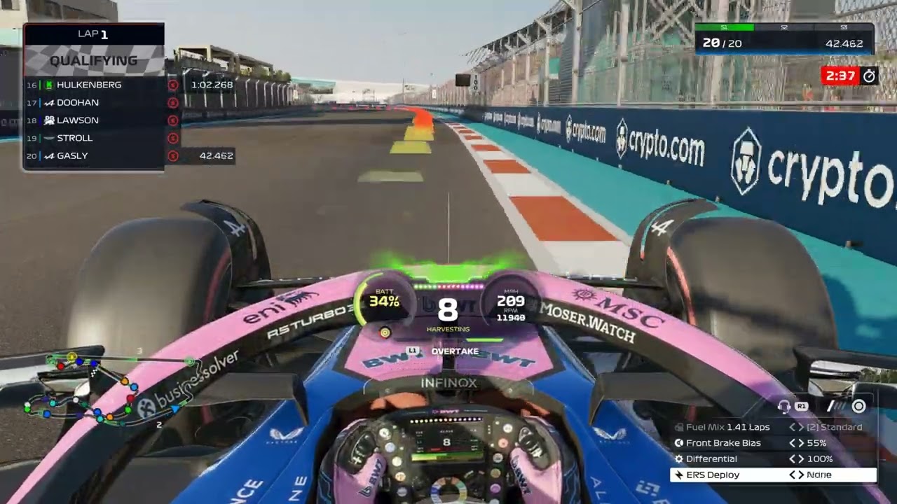 F1 25 Miami Controller Hotlap + ERS Strategy Included (1:25.090)