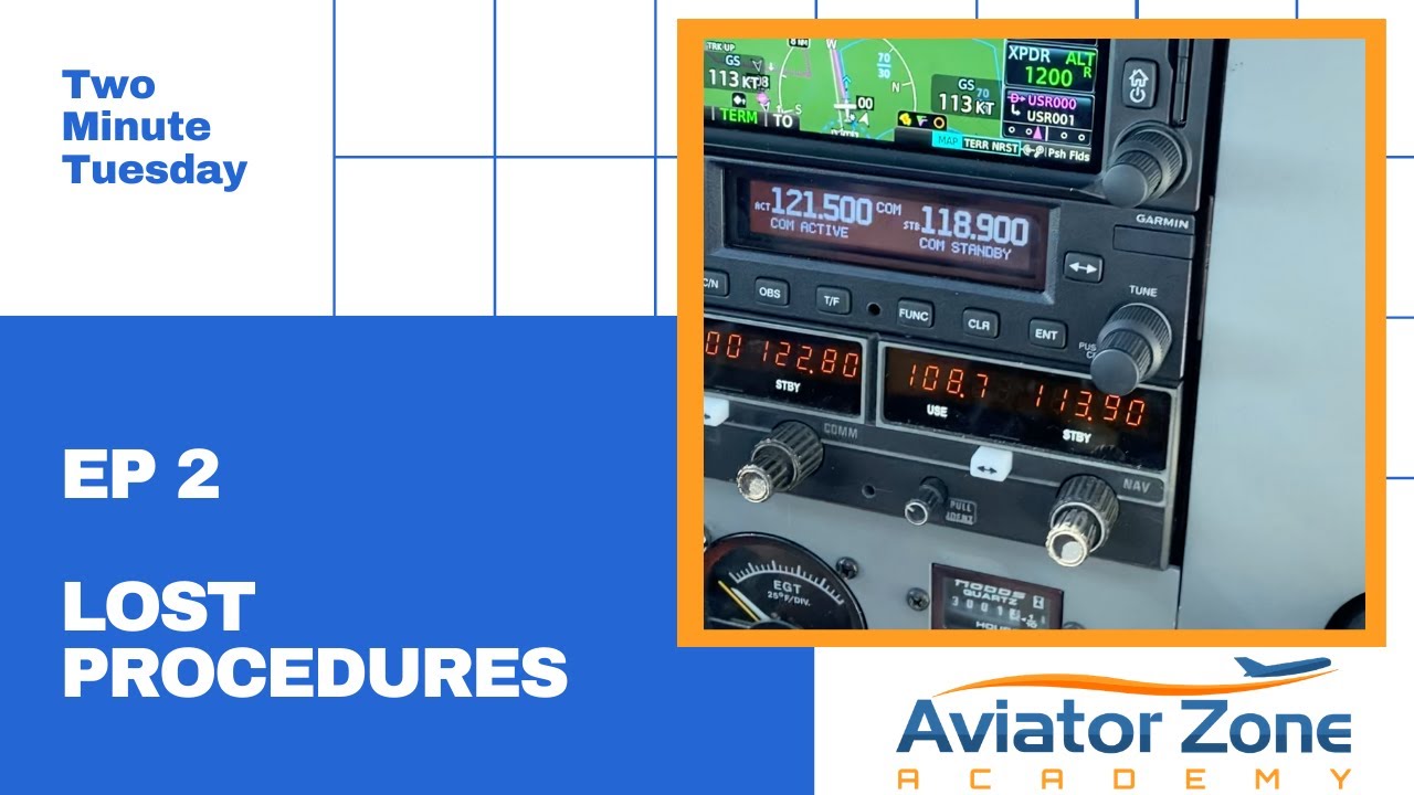 What to do when lost flying an aircraft | Lost Procedures