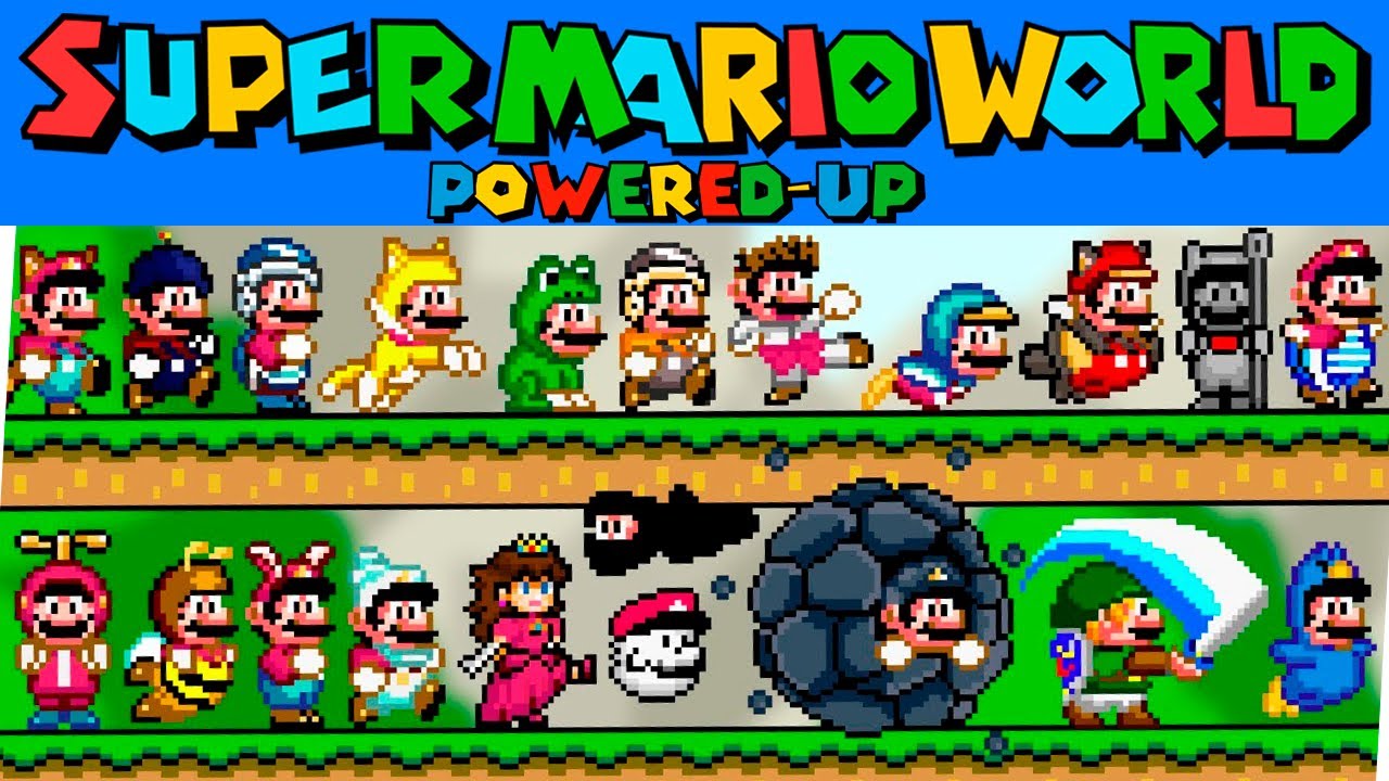 Novos Poderes Incríveis no Super Mario World