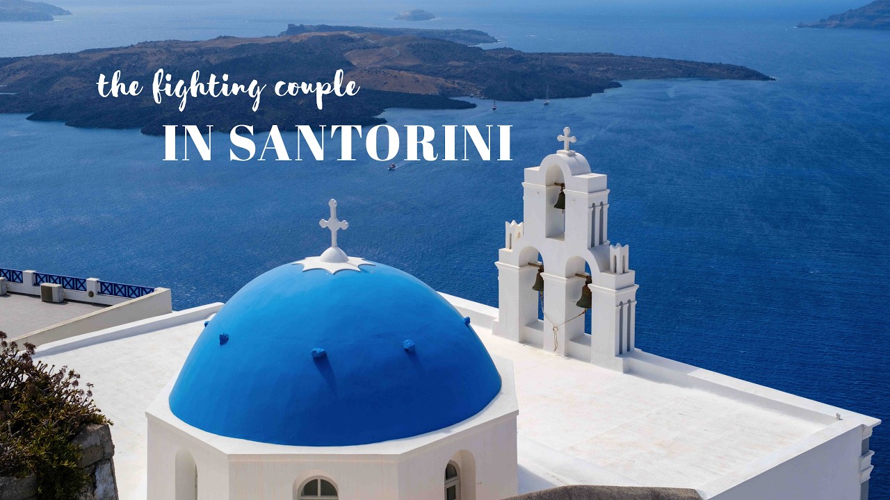 Santorini (Greece) - Exploring BEYOND Oia & Fira: Hidden Villages You Must See (4K)