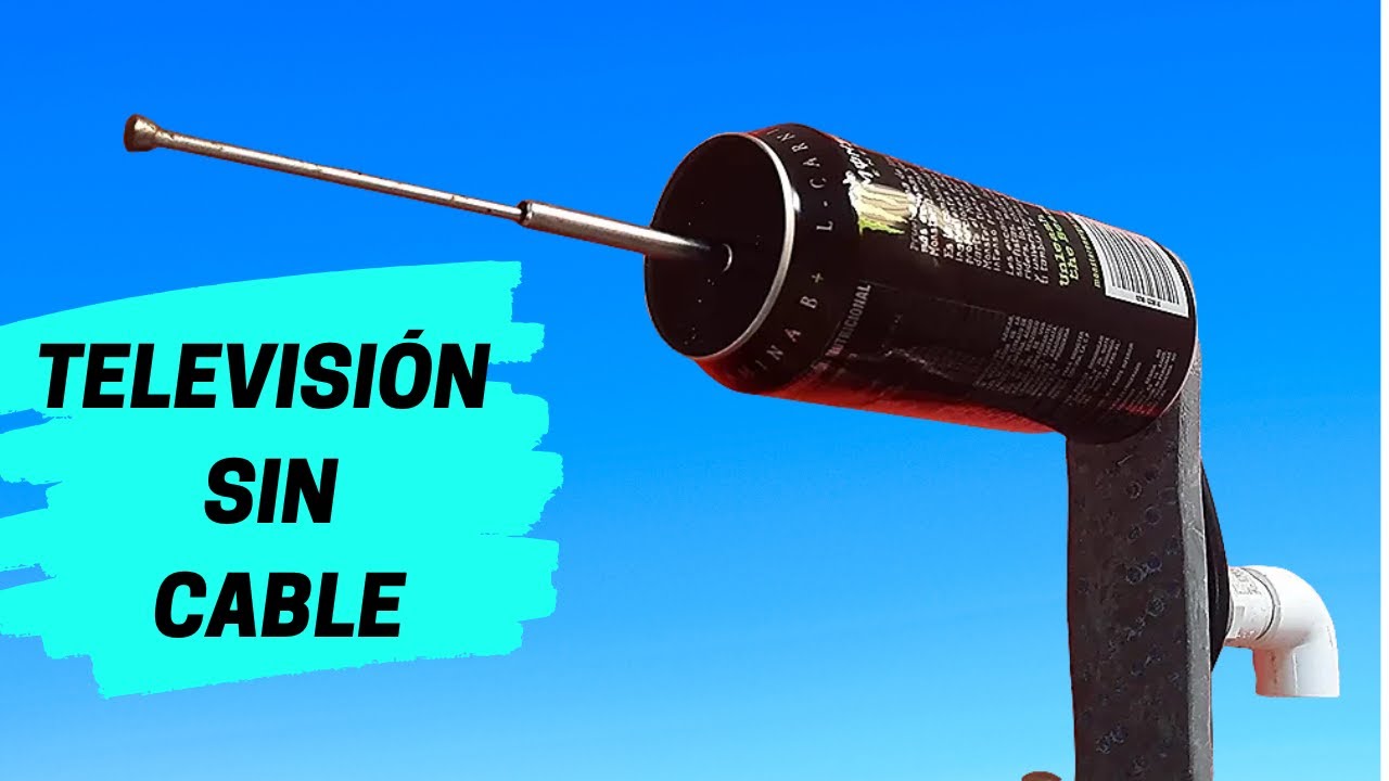 Televisión sin cable: Ahorra dinero aprendiendo a crear tu propia antena
