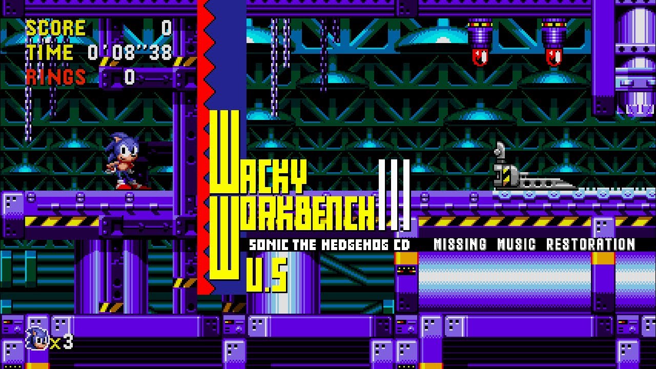 Wacky Workbench - Sonic CD (US) Missing Music Restoration