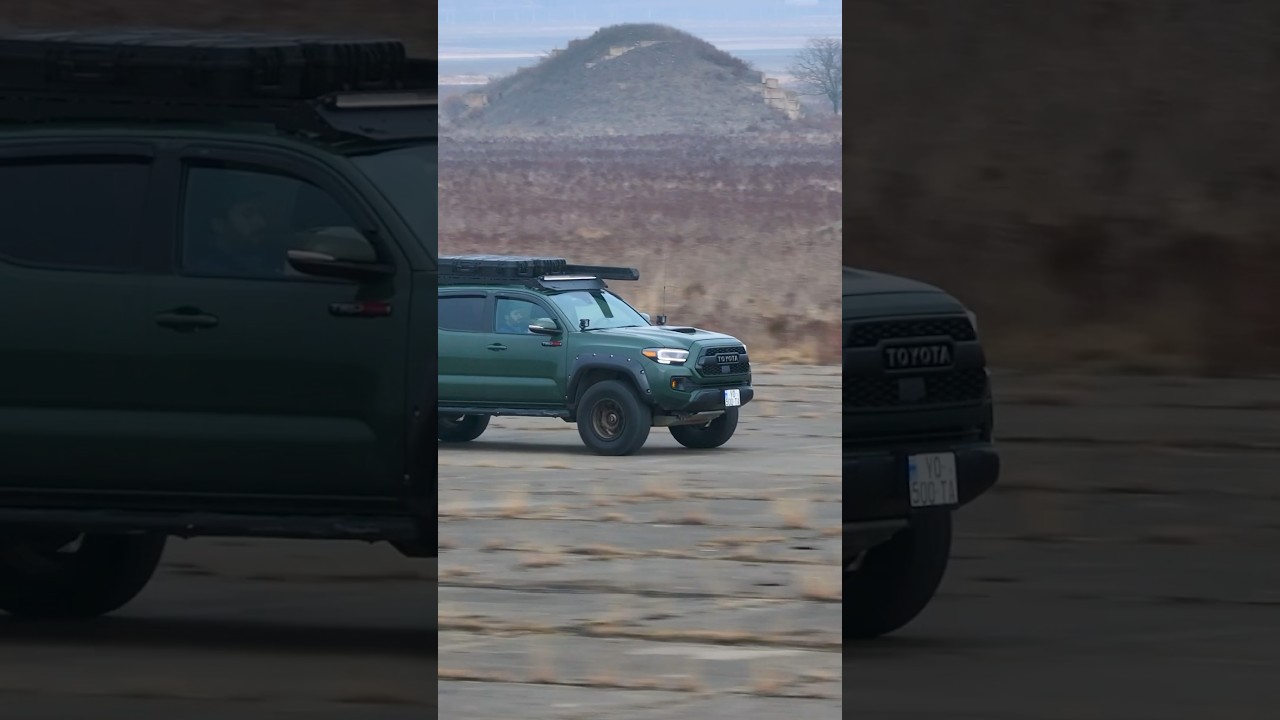 შეხვედრის ადგილი შირაქის აეროდრომია 🇬🇪🥰 #toyotaoverland #toyotaoverland #overlandinggeorgia