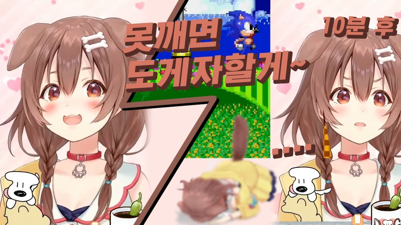포보스 선정 가장 강아지같은 버튜버 - 이누가미 코로네