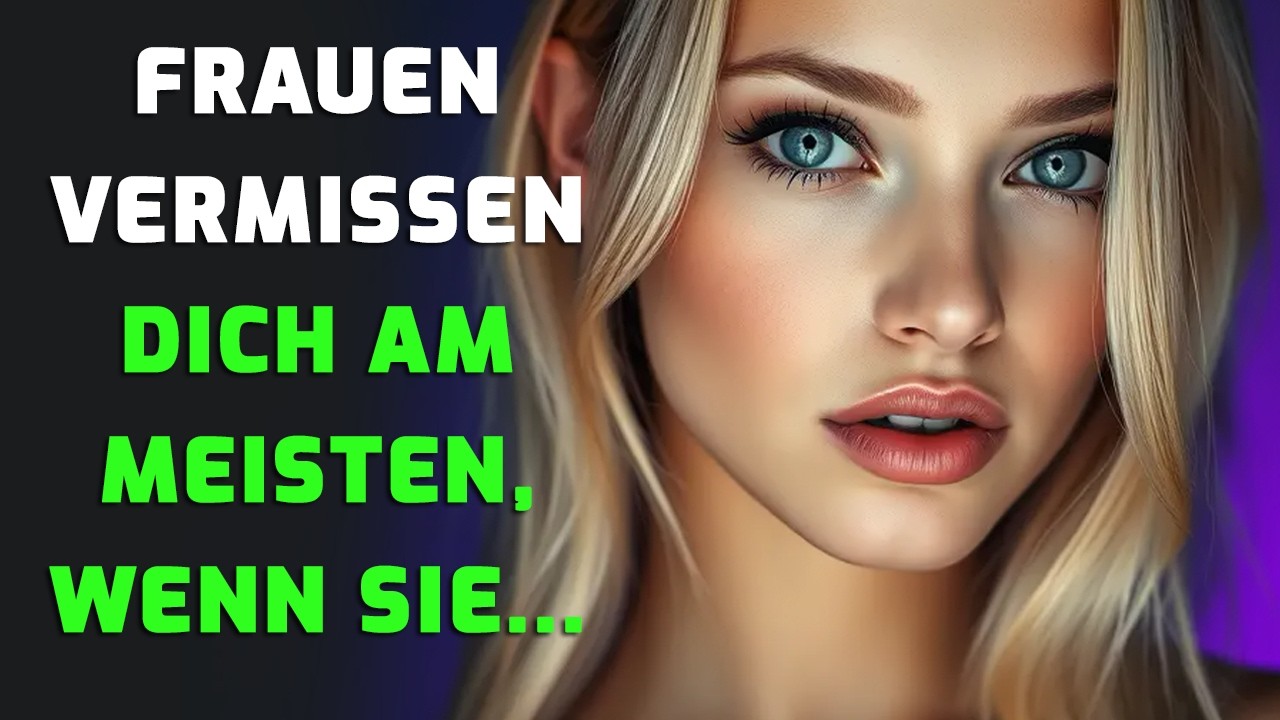 Frauen vermissen dich am meisten, wenn du das tust – und 95 % der erfolgreichen Männer übersehen es!
