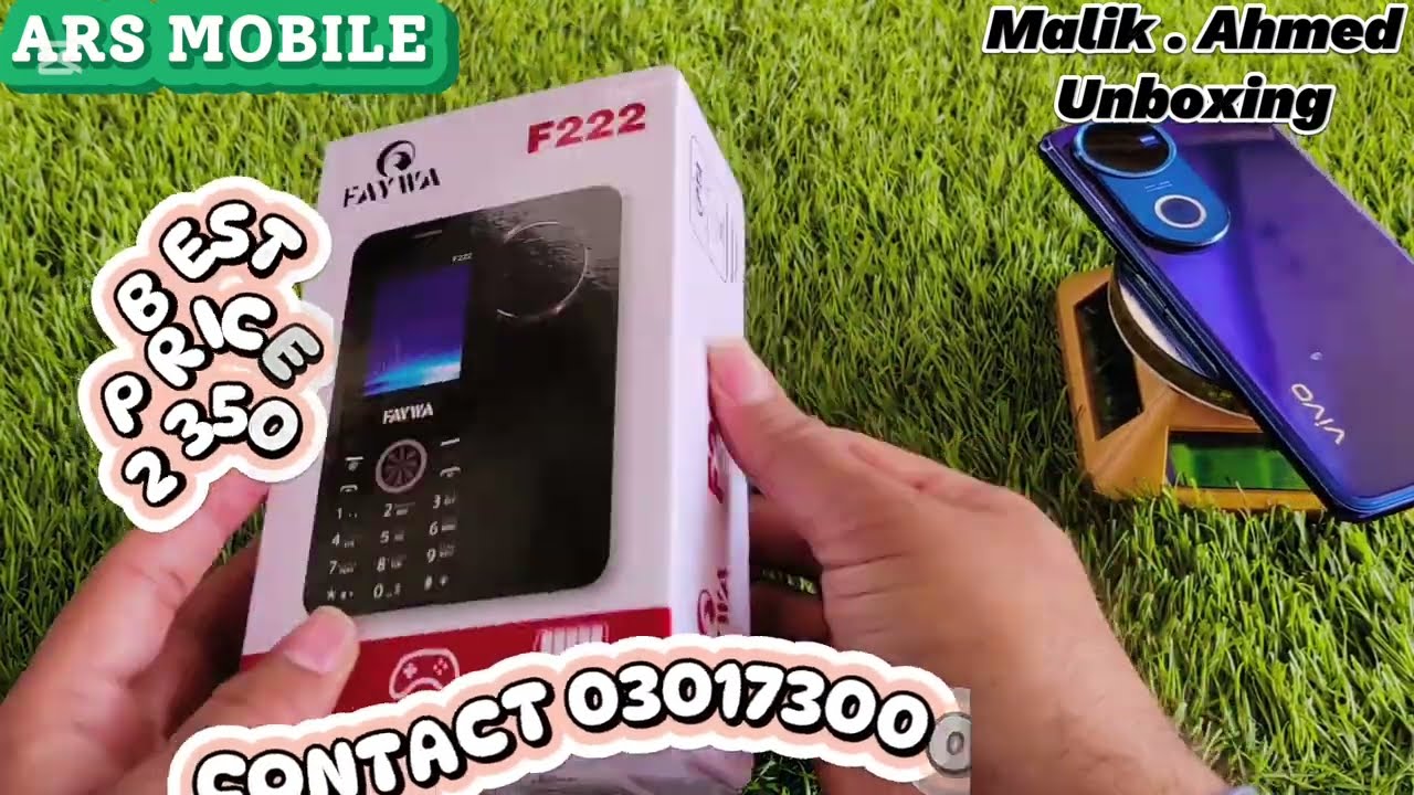 Faywa F222 Hands-On: Affordable Feature Phone with Impressive Battery Life!