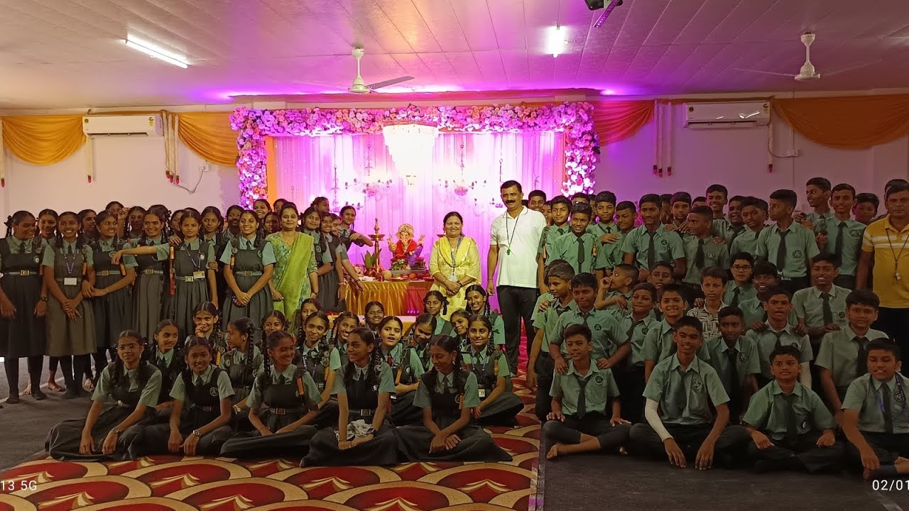 Maghi Ganpat Festival Lezim  |Adani Foundation |N.R.C. School Mohone