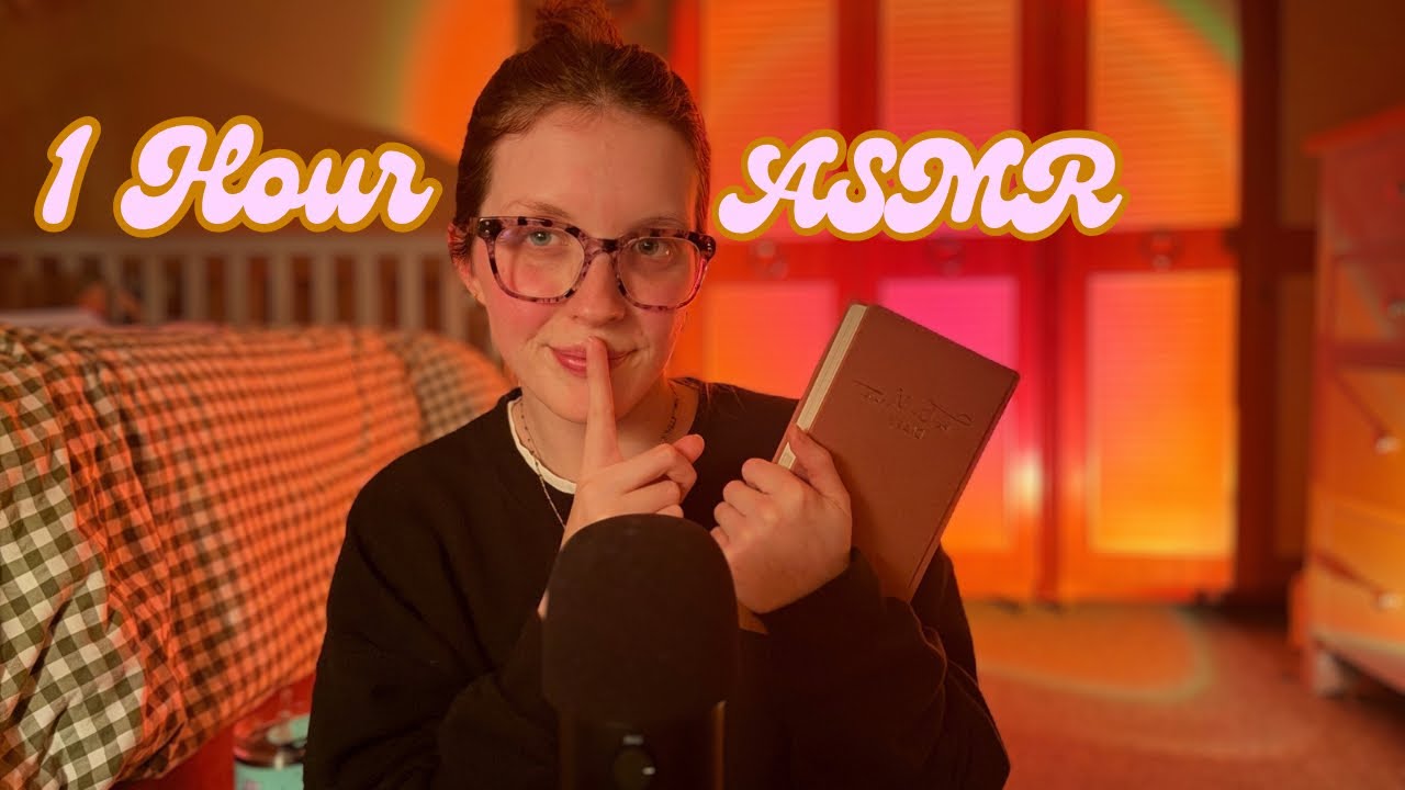 1-Hour relaxing background ASMR✨no talking✨
