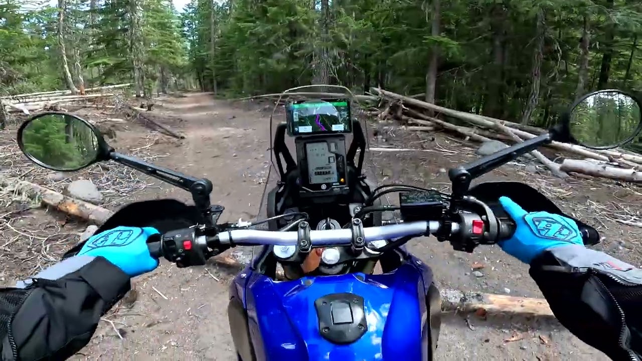 Riding My Tenere 700 Down an Old Wagon Trail