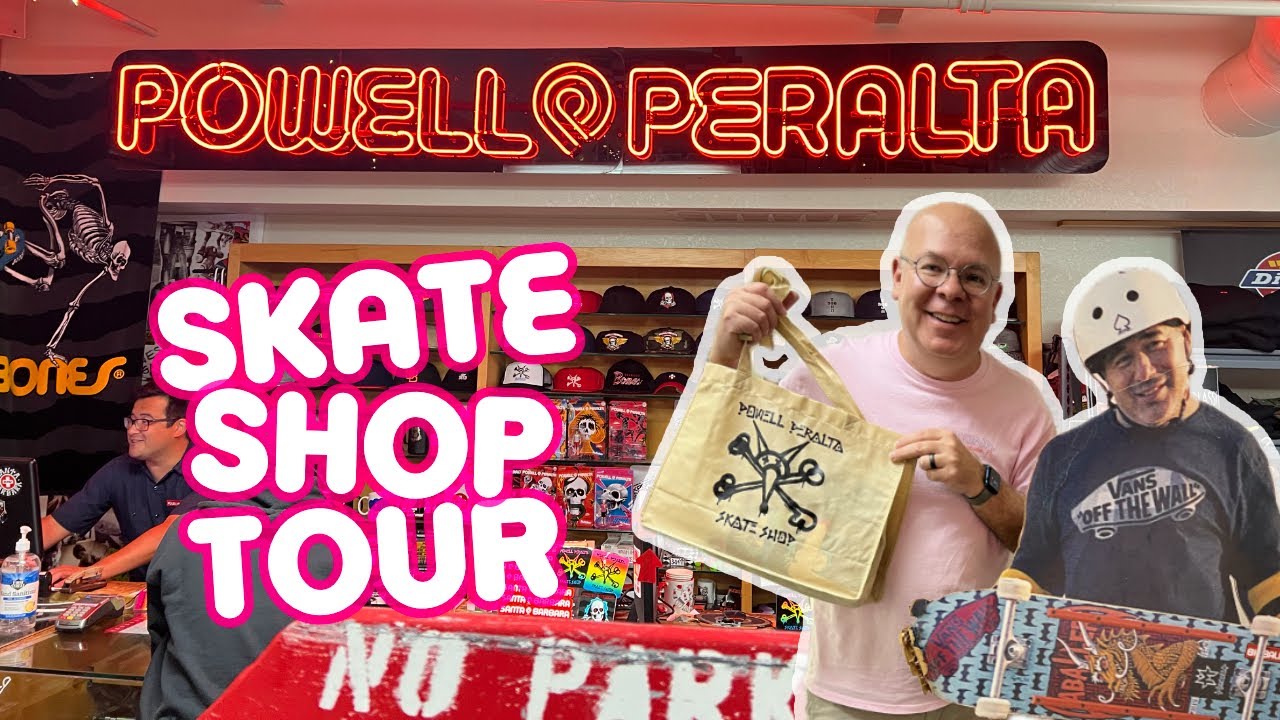 Is THIS the BEST Skate Shop Ever? | Powell Peralta Factory Store Tour