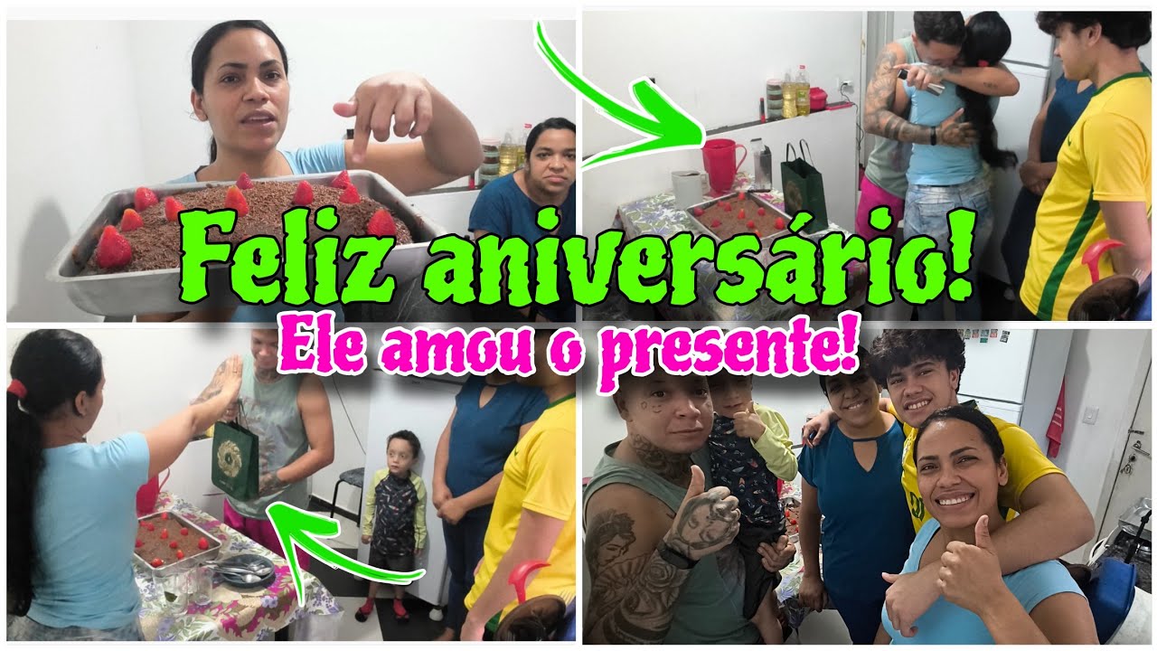 ELE NÃO ESPERAVA RECEBER ESSE PRESENTE| GRAÇAS A DEUS DEU SAIU TUDO DO JEITO QUE EU QUERIA 🥰!