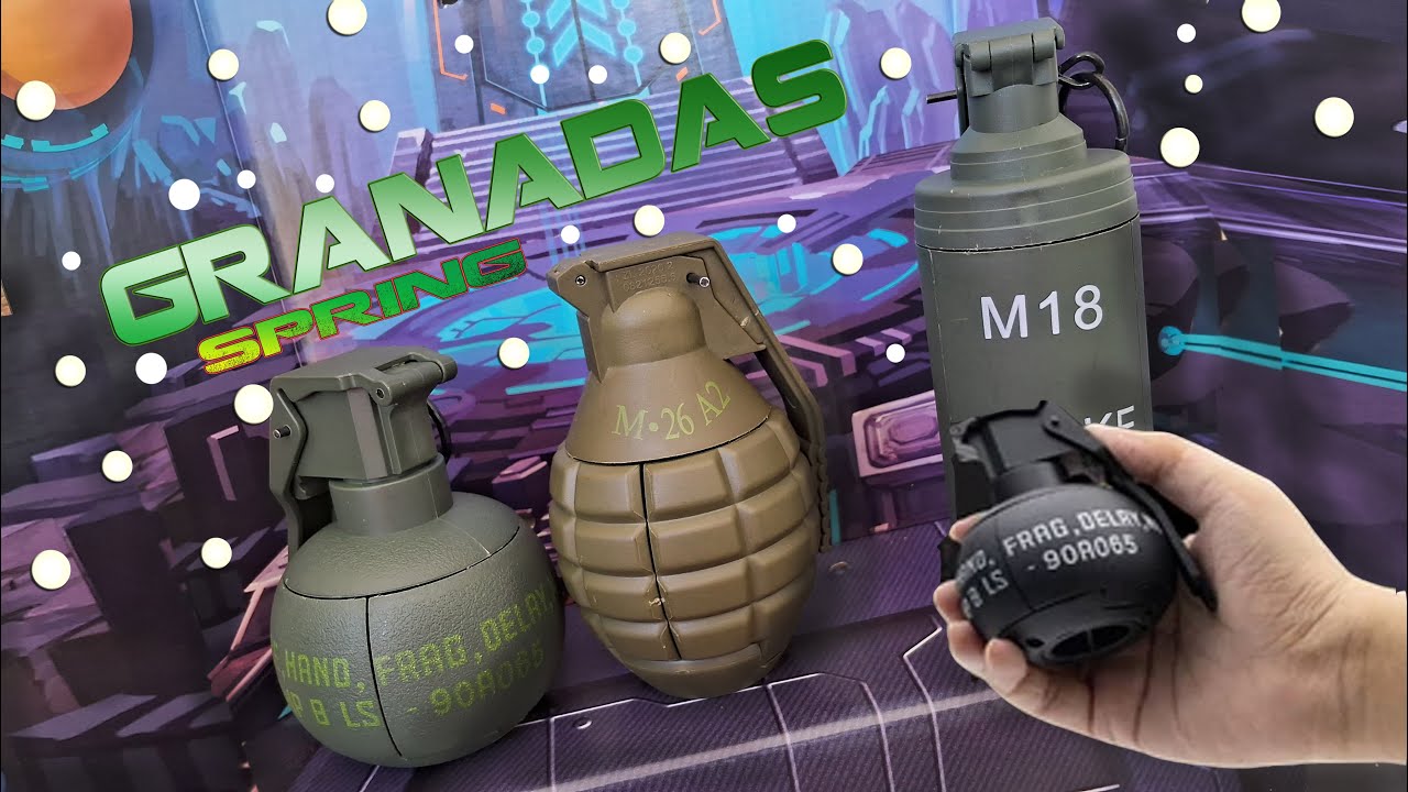 Granadas de Airsoft , Spring regras de uso #airsoft