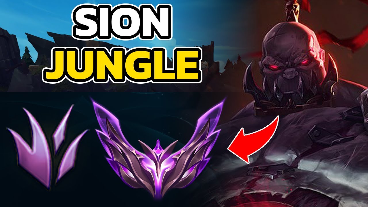 SION JUNGLE MASTER GAMEPLAY, LOL OFF-META BUILD/GUIDE, HOW TO PLAY SION JUNGLE