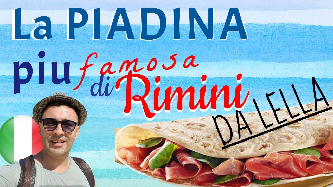 La Piadina piu Famosa di Rimini 🇮🇹 