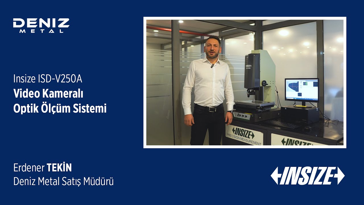 Insize ISD-V250A Video Kameralı Optik Ölçüm Sistemi