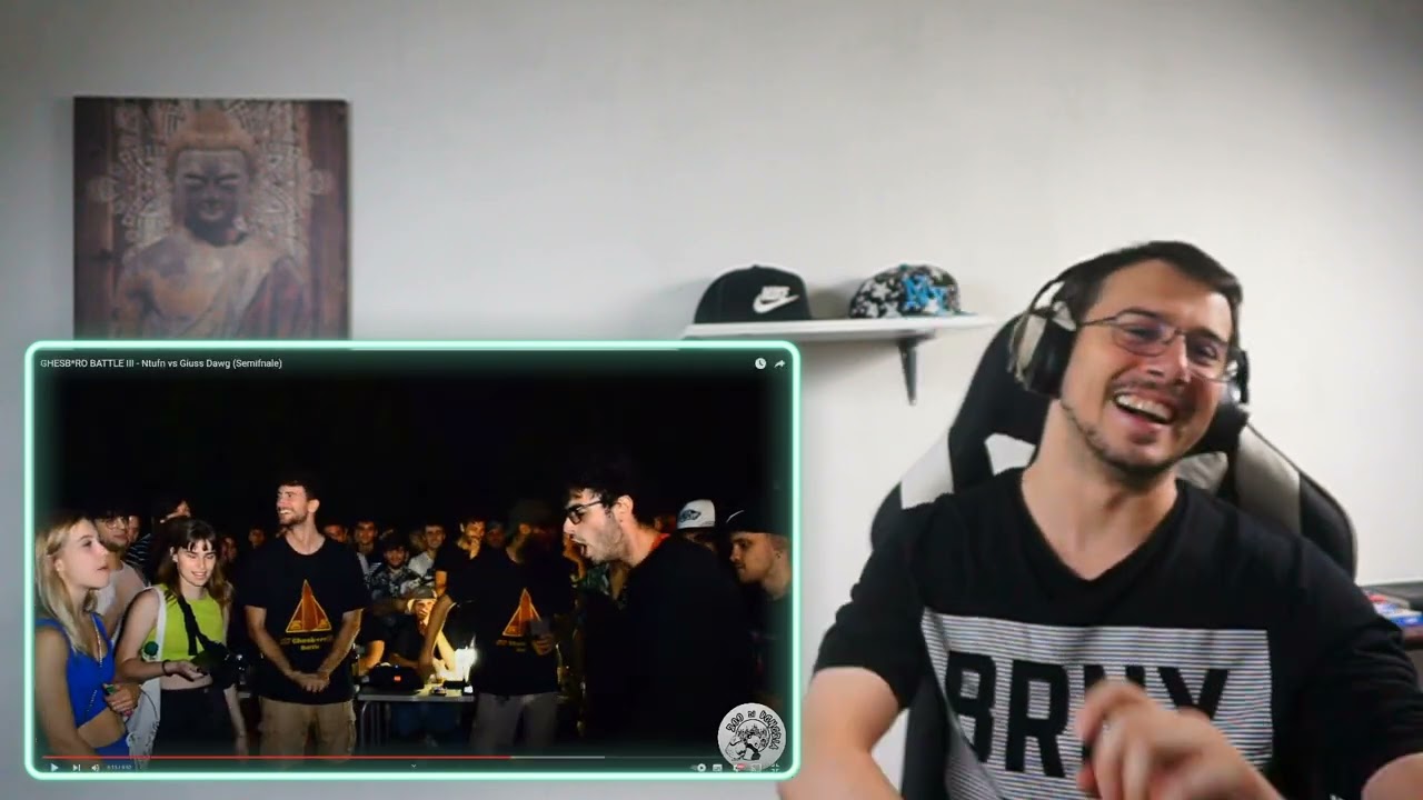 GHESB*RO BATTLE III - Ntufn vs Giuss Dawg (Semifnale) Reaction