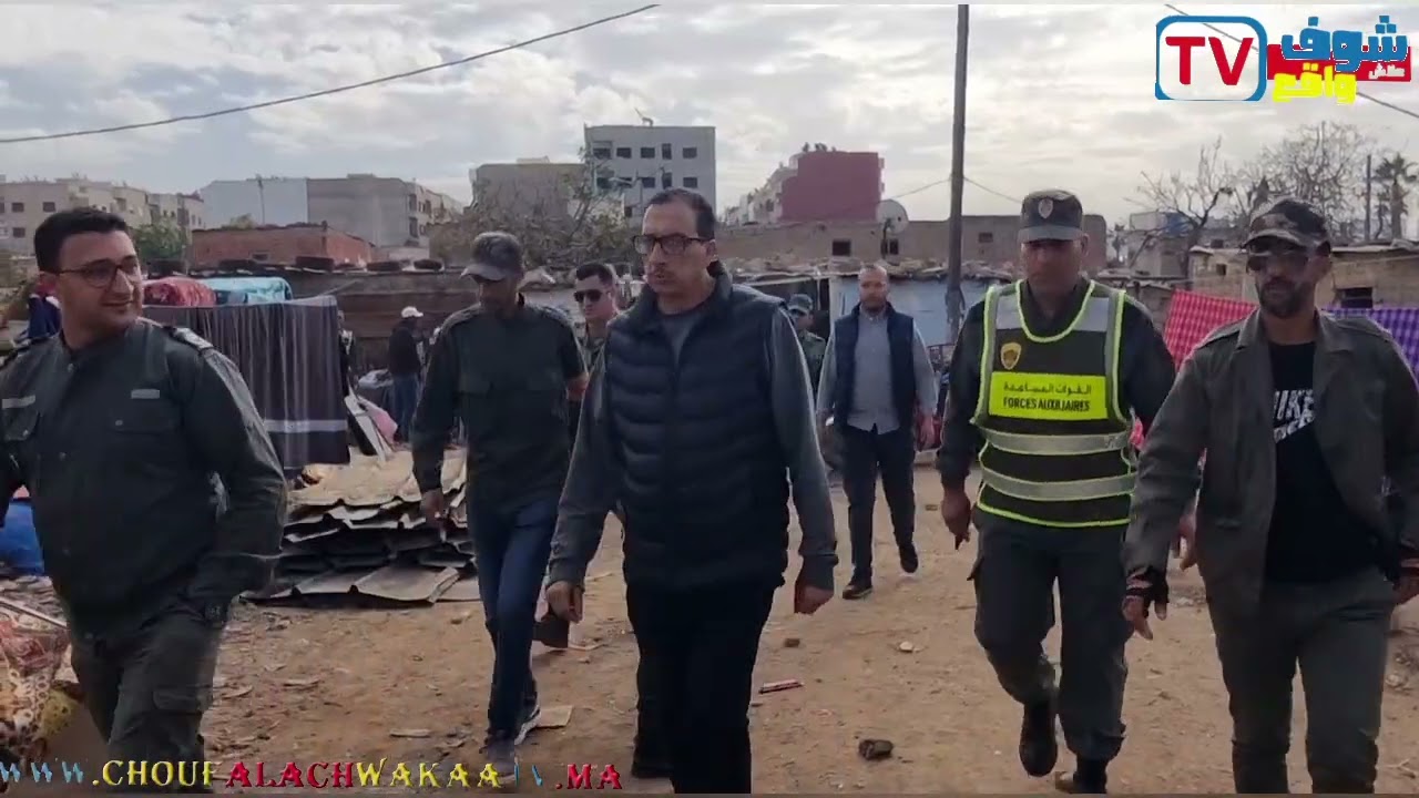 بتعليمات من والي محمدامهيديةوجمال مخططارعامل عمالةمقاطعات مولاي رشيد سلطات تهدم اقدم دوار بالهراويين