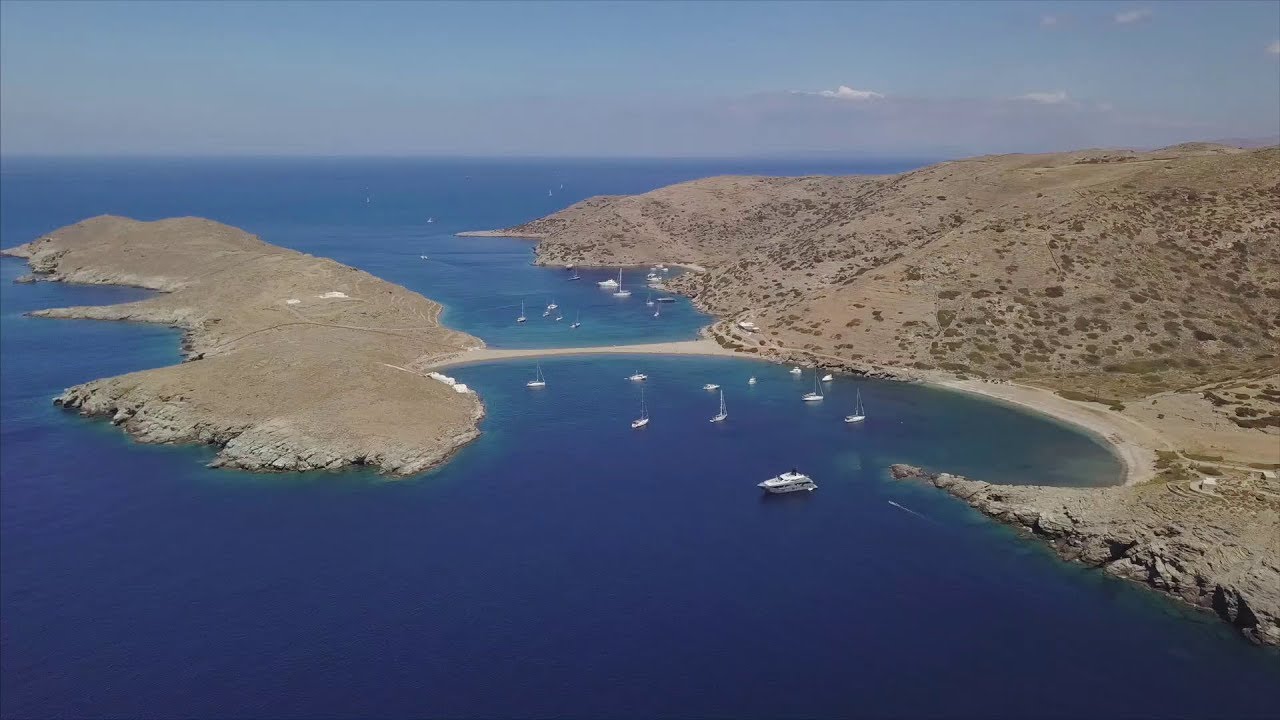 Κύθνος ,Kythnos Island Greece Aerial